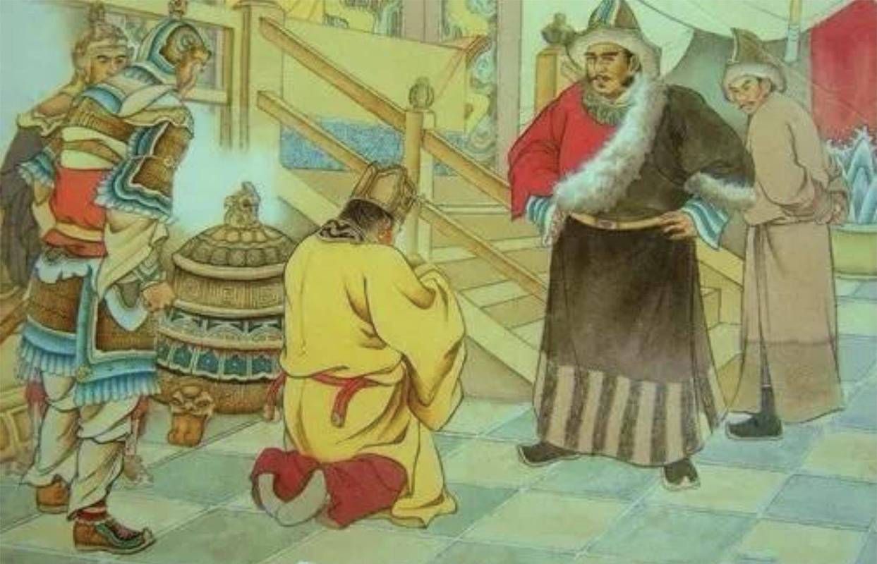 晋出帝石重贵不向契丹称臣，后晋灭亡.jpeg