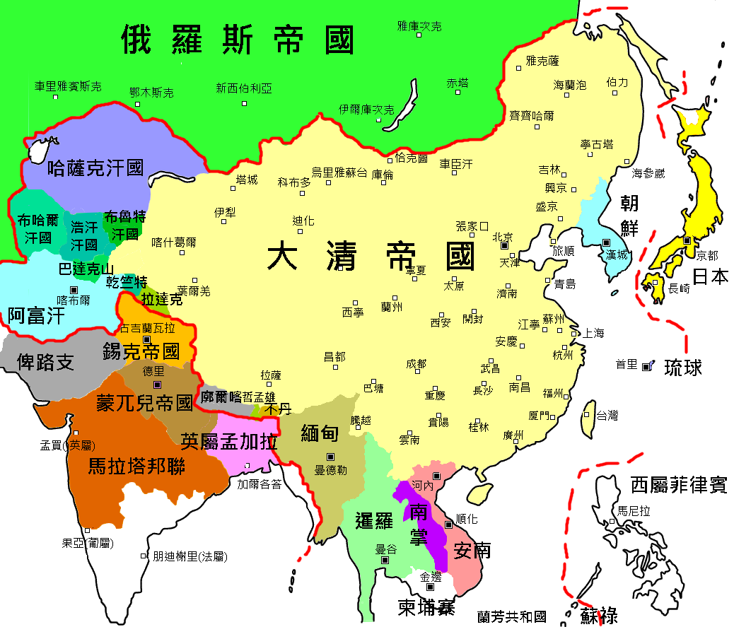 乾隆时期的大清帝国疆域图.png